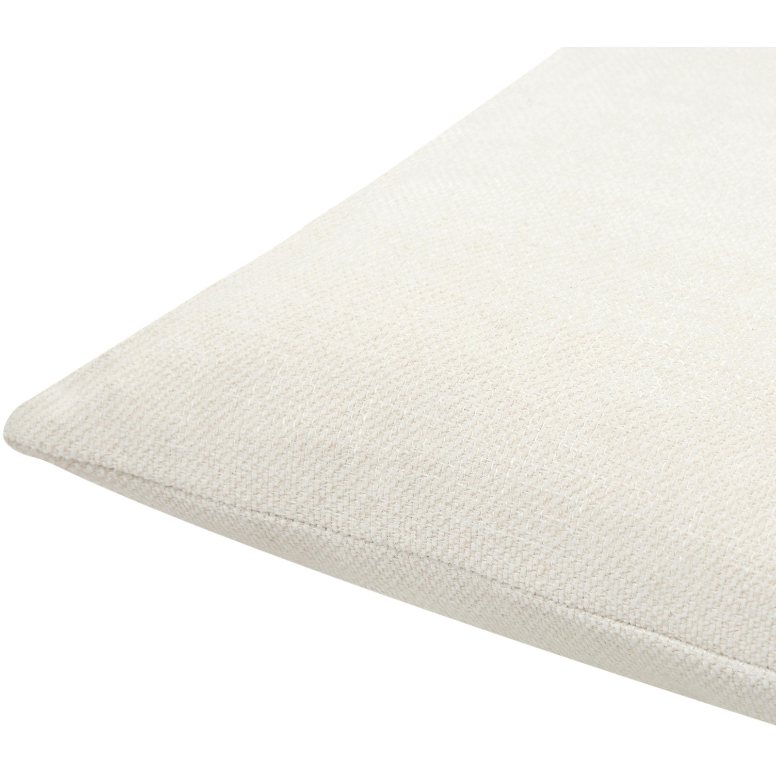 Kamaili Pillow Cover, Pillow Cover Only - No Insert, 18"H x 18"W, White