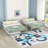Convertible Metal Bunk Bed With Trundle-238550206