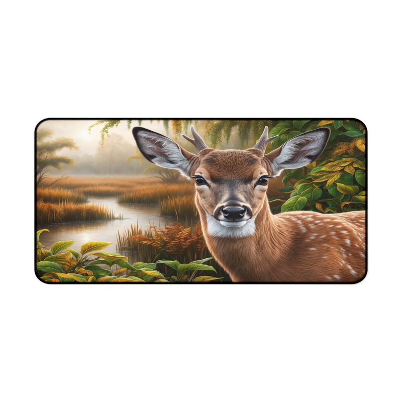 Polyester Desk Pad, 14.4x12.1