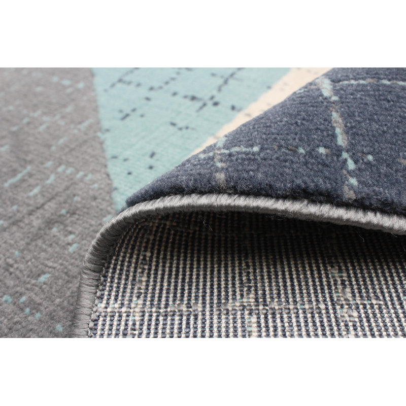 Janeisha Abstract Indoor Rug, Rectangle 5'3" x 7'7"
