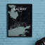 Galway City Map - No Frame Print-1003669389