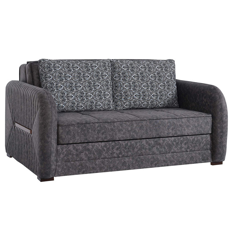 Causeuse convertible avec rangement Primenest Flyte Collection, Gris