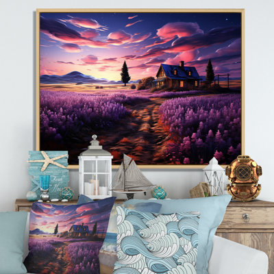 " Old Purple Farm House II "