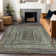 Machine Washable Indoor/Outdoor Xhevrie ACN1725 Olive Rug