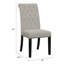 Chaises d'appoint rembourrées avec garniture cloutée Nantucket-1213279443