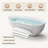 66.93“Free Standing Tub,Solid Surface Soaking Bathtub