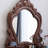 American style carved dressing table
