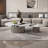 Italian simple round marble coffee table-104312830