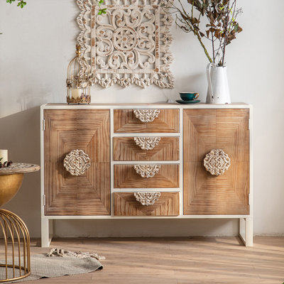 Armoire de rangement en fer rustique