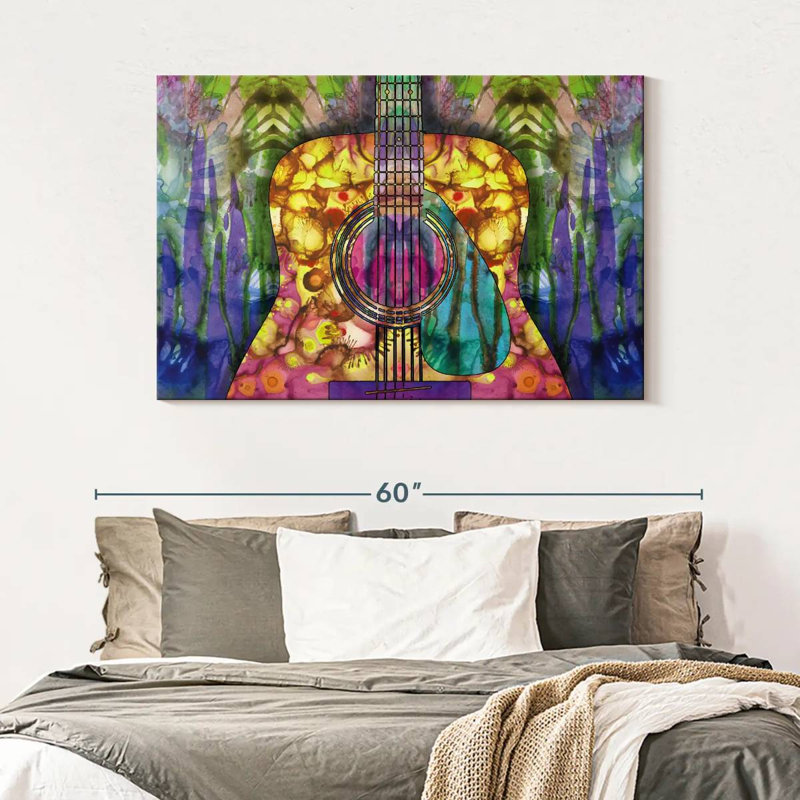 Abarca Creative Guitar, 32" H x 48" W