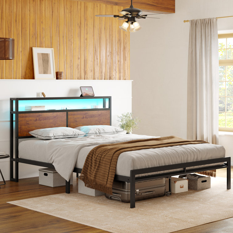 17+ Queen Bed With Led Lights