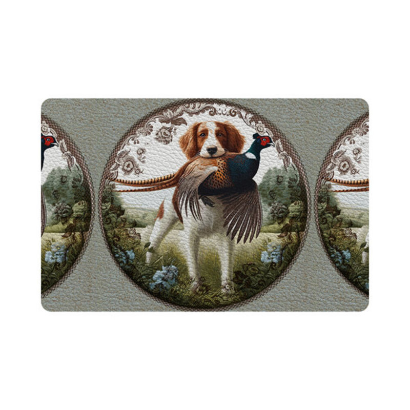 Vegan Leather Retangle Placemats