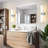 Modern Vanity Light Fixture With Milk Glass Shade, 2-Light Wall Sconce For Bathroom, Bedroom, Living Room, And Hallway-1650819570