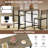 3 Pcs Bar Table & Chair Set Kitchen Table With 2 Bar Stools For Small Space