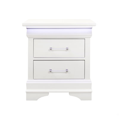 Table de chevet avec DEL