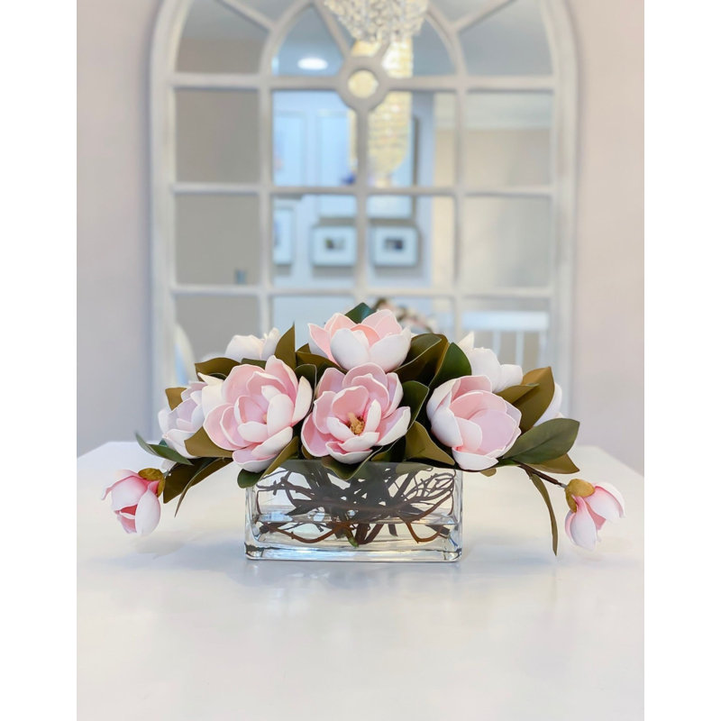 Pink Real Touch Rose & Peony Stems – Luxury Faux Floral Stems