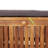 vidaXL Garden Storage Bench, Solid Acacia Wood, Gray Cushion Included, Classic Outdoor Design, Patio & Garden Seating, 35.8" x 19.7" x 23.6", Patio & Deck Organizer, Durable Wooden Furniture-214590052