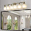 Luminaire de salle de bain Golden, 6, abat-jour en verre givré, fixation murale moderne, conception montée-1575077917-1575077992-1575077987