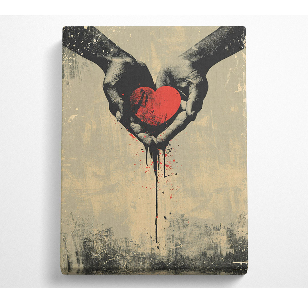 Bleeding Heart - No Frame Kunstdrucke auf Leinwand