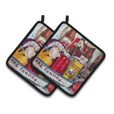 Caroline's Treasures Polyester Potholder Set
