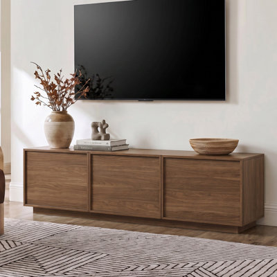 Modern 63"W TV Standwith Storage, Entertainment Center for TVs up to 70"