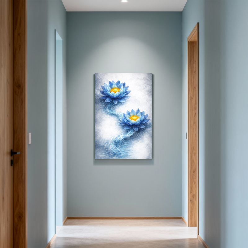 Plantes et fleurs fleurs de lotus bleues