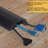 10-Foot Cord Cover - Floor Cable Management Kit - 3-Channel Cable Raceway for Sidewalks or Walkways-38397069