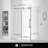 48.25'' W x 74.25'' H Single Sliding Frameless Shower Door-83967780