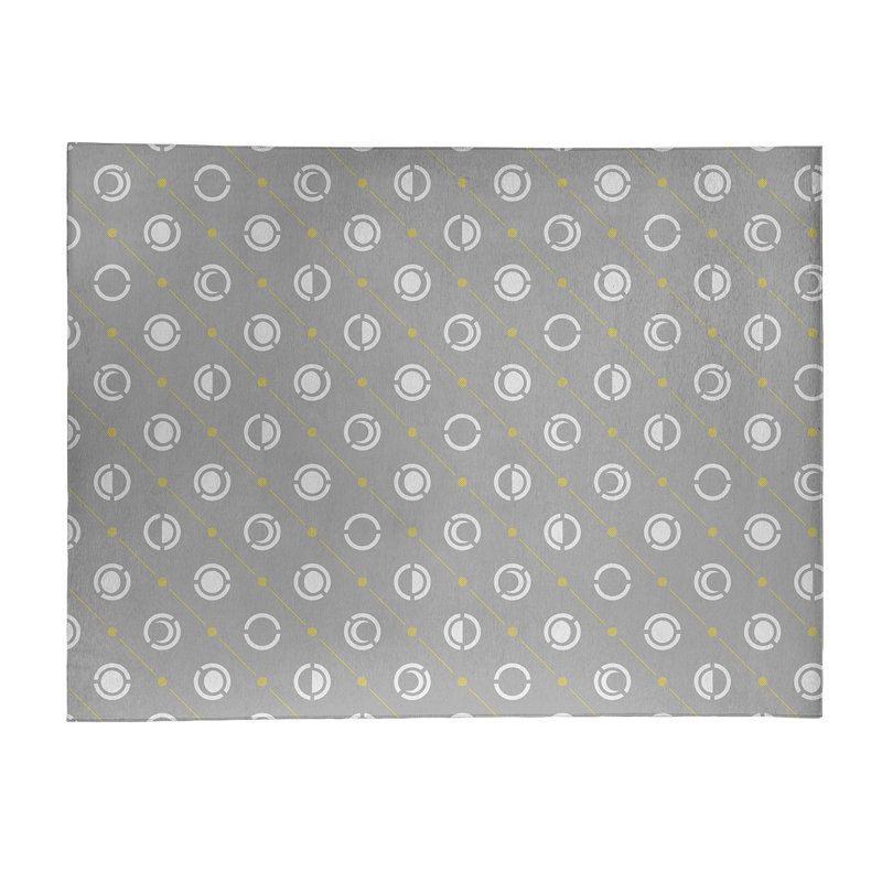 Chenille Geometric Indoor Rug, Rectangle 8' x 10'