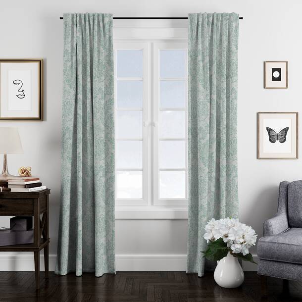 Colcha Linens Bella Linen Room Darkening Curtain Panel & Reviews | Wayfair