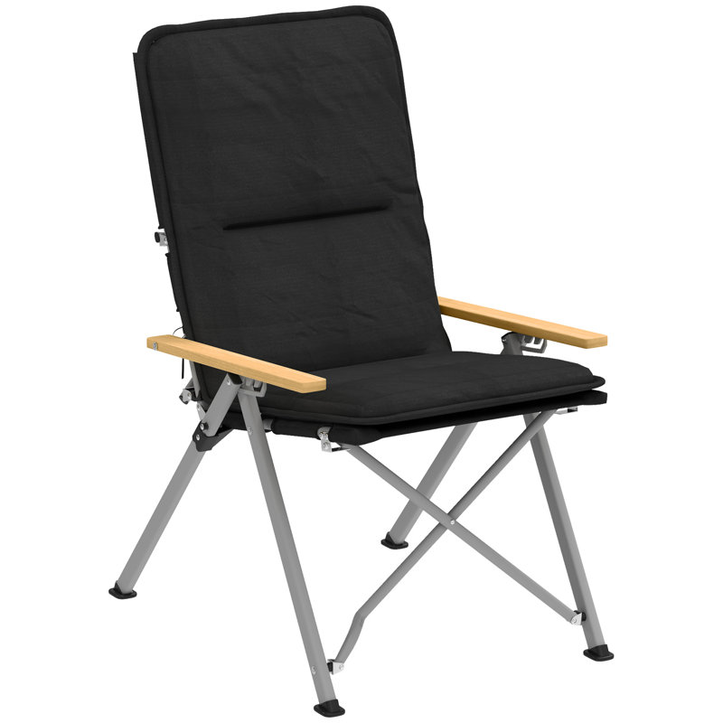 Folding Camping Chair, Black