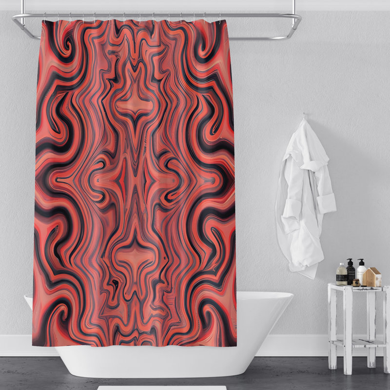 Abstract Shower Curtain