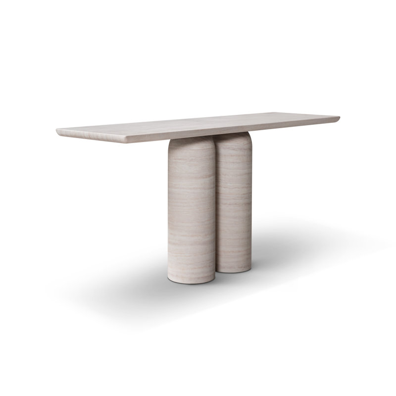 Rocca Genuine Marble Console