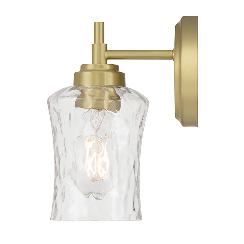 Applique murale 1 lumière 9,25 po Clarvyn, Laiton