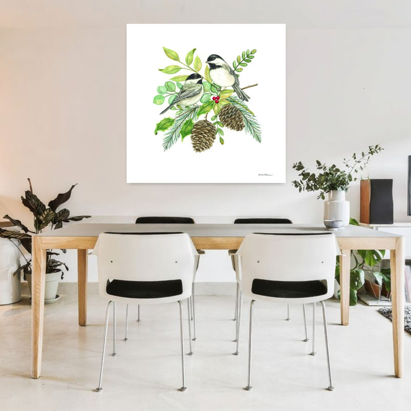 Oiseaux de la nature III, H 36 po x l 36 po