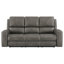 Triple canapé inclinable électrique gris anthracite Hein-122505229