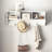 White Living Room Coat Rack With 4 Hooks And Attractive Wooden Shelf Entryway Dual Storage