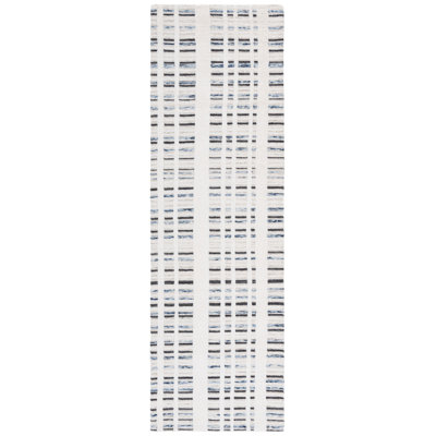 Fanessa 651 Area Rug In Dark Grey / Ivory