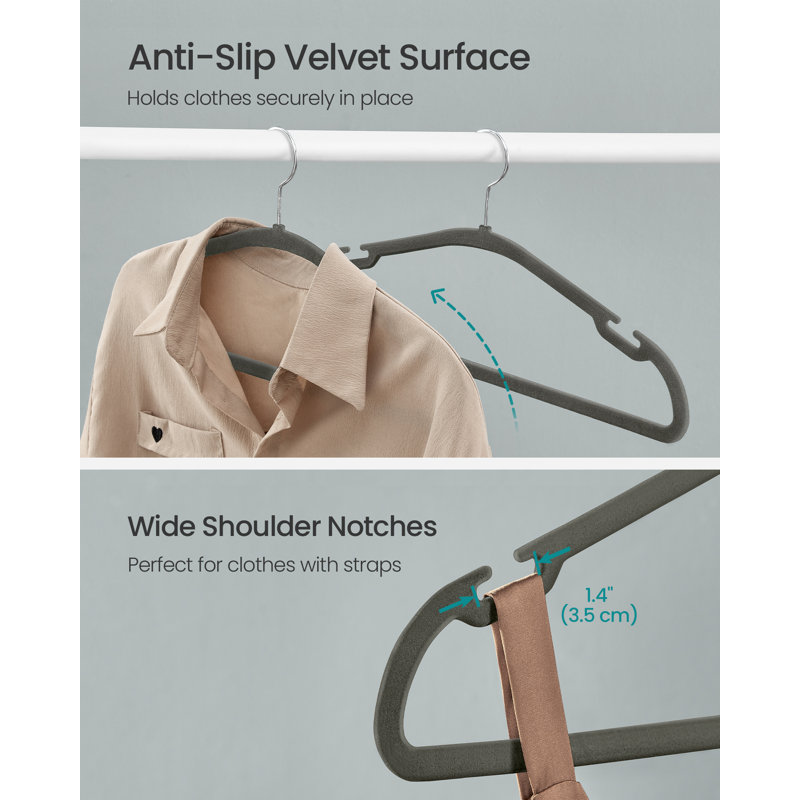 Metal Non-Slip Standard Hanger