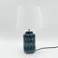 Modern Eads & Ealey Ceramic Table Lamp – Stylish & Sophisticated Handcrafted Accent Lighting for Bedside, Living Room or Office