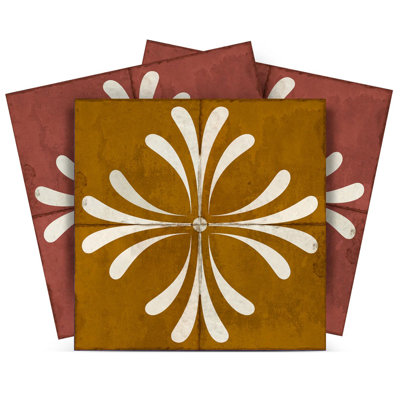 6'' W x 6'' L Vinyl Peel and Stick Mosaic Tile
