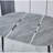 Extensible Table,Dinning Table,Metal Leg,100/140/180X100x75cm