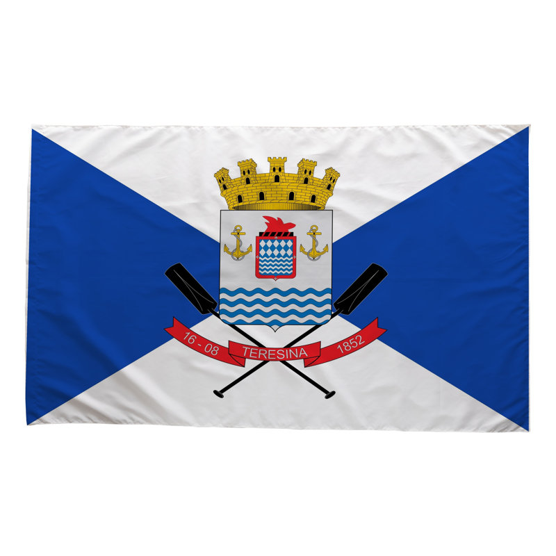 Drapeau de la ville de Teresina - drapeau extérieur