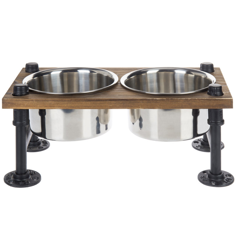Elevated Feeder, Brown/Black