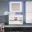 Ensemble de meuble-lavabo mural simple 32 po Caddric