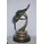 Statue de baleine bleue en bronze Hilburn Tendresse par J. Townsend - Taille: L 20 po x l 14 po x H 29 po.