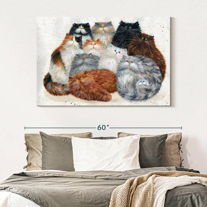 Brampt Fluffy Eleven, 34" H x 51" W