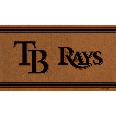 Tampa Bay Rays Coir Mat 1C