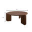 Table basse ronde en bois massif-687733899