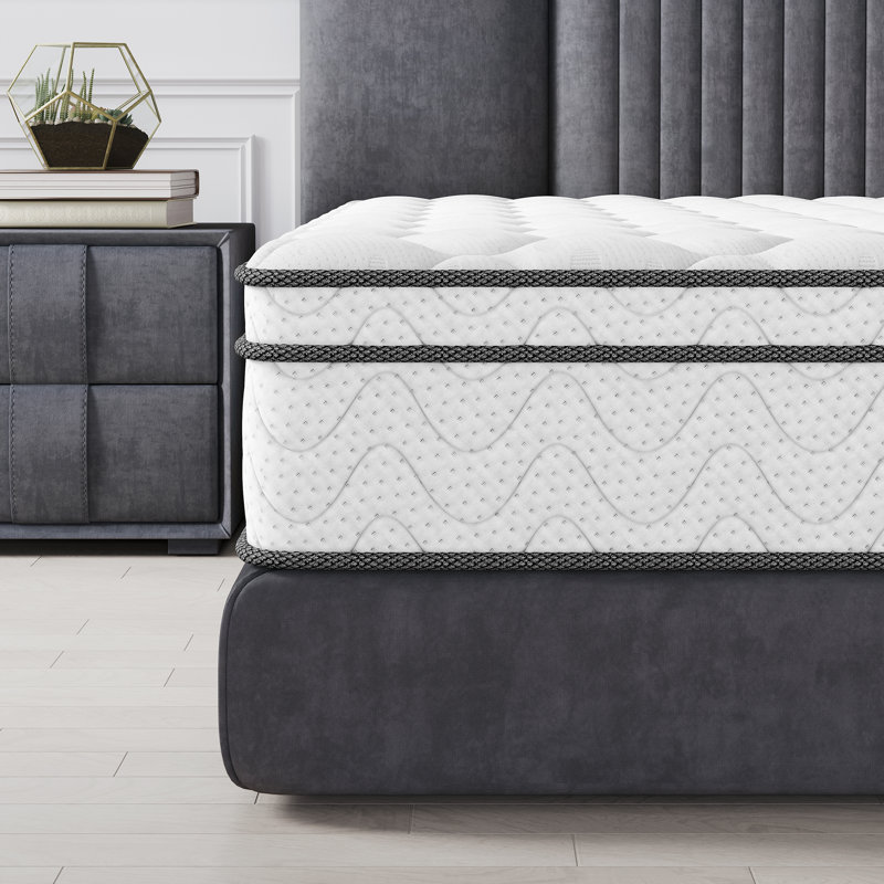 9" Medium Box-Top Innerspring Mattress, Extra Long Twin, 9"